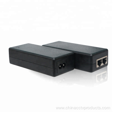 Dual 2 port 12V gigabit poe injector splitter